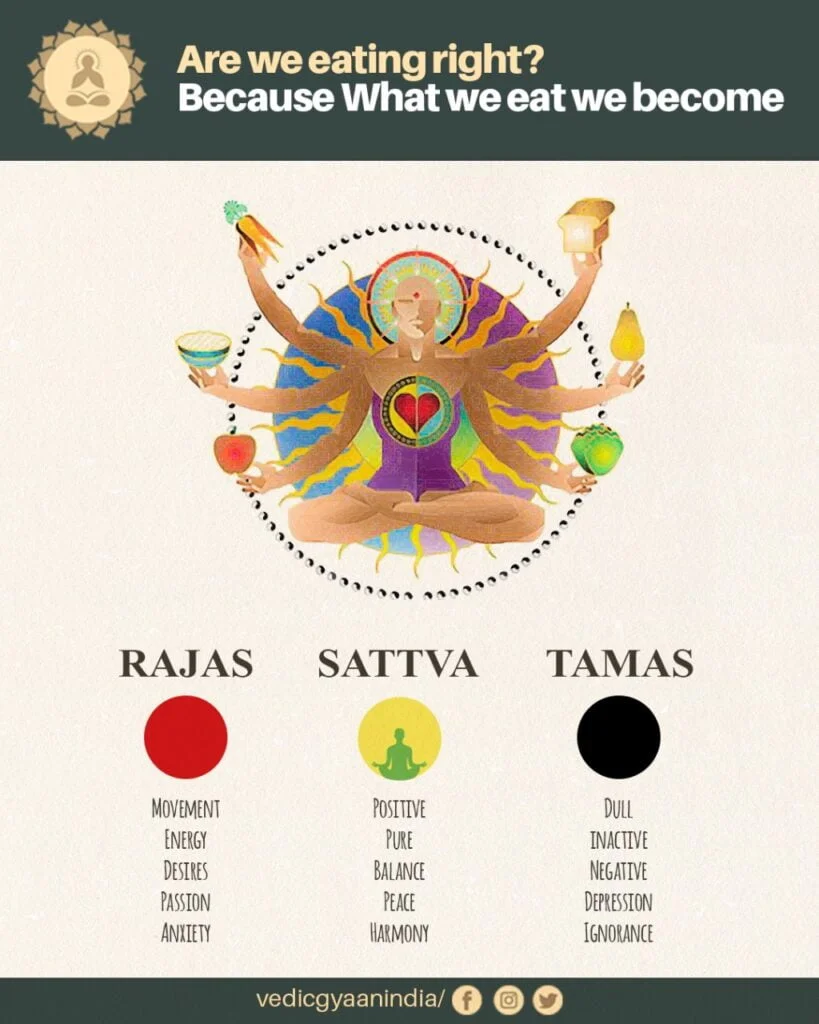 vedic-distribution-of-food-sattvic-rajasic-tamasic