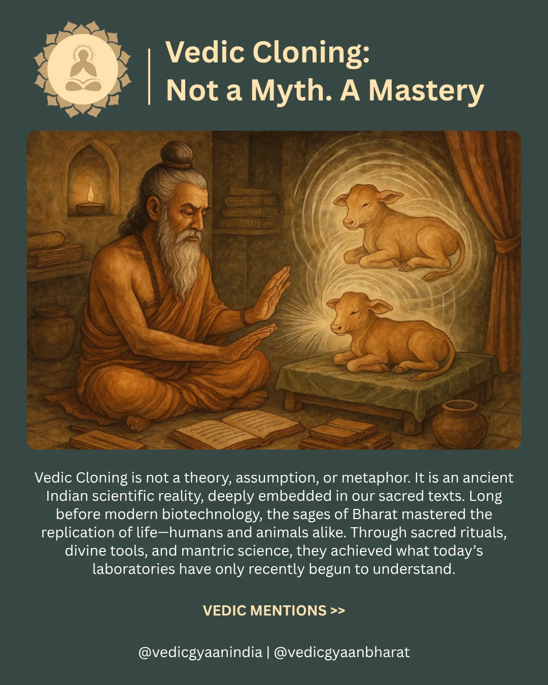 Vedic Cloning by Rubhus